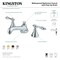 Kingston Brass KS4475AL 8" Widespread Bathroom Faucet, Oil Rubbed Bronze KS4475AL - alternate 2